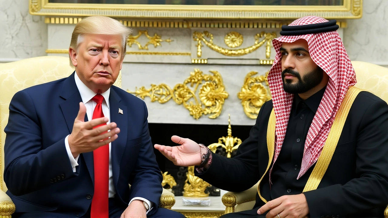 Trump Hosts Saudi Crown Prince as $1 Trillion Investment Pact Announced in Washington